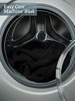 Utopia Towels 4er-Pack Badetücher Set, 69 x 137 cm, Schwarz – Ansicht 8