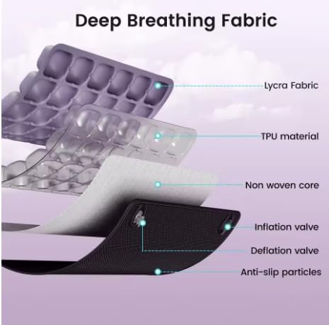 Inflatable Seat 3D Air Bags Travel Cushion Car Seat Cushion Wheelchair Cushions Airplane Seat Cushion Inflatable Seat Cushion - Image 3