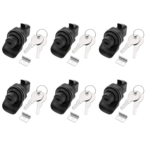 Verrouillage à bouton-poussoir sans clé fermeture automatique pour boîte radio et outils