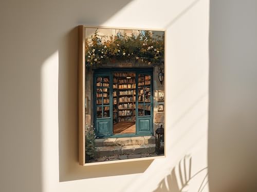 Librairie rustique européenne tableau pour salon vintage