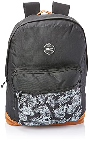 Mochila casual, Poliester, Unissex, Preta