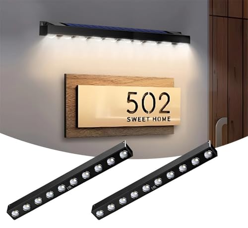 Applique murale solaire 10LED pour sécuriser les zones sombres dehors