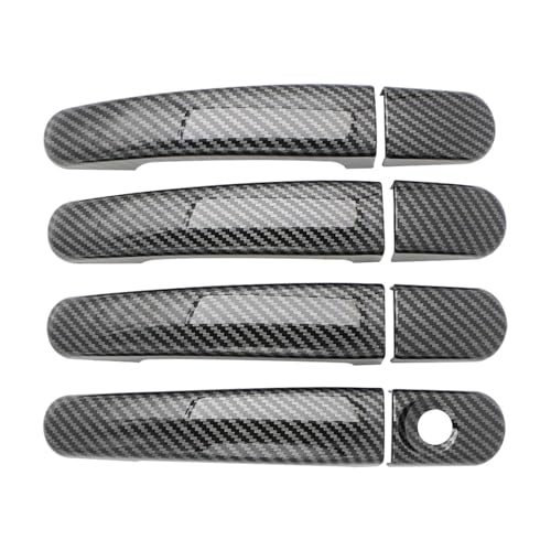 Poignées porte voiture Ford Focus 3 MK3 usées cache de protection carbone
