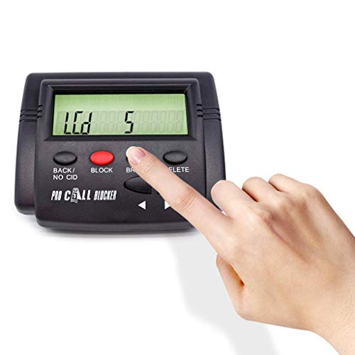 Dovewill Caller ID Box Call Blocker Stop Nuisance Calls for Fixed Phone 1500 Capacity