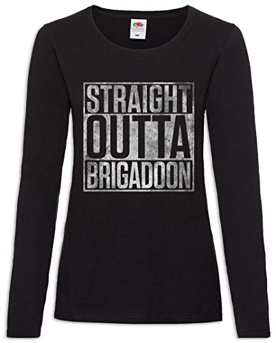 T-Shirt à Manches Longues Straight Outta Brigadoon Femme Contre le Froid