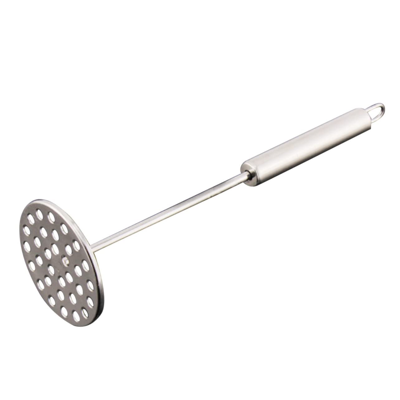 Garneck Potato Ricer Twist Stainless Steel Vegetable Masher Fruit Masher Kitchen Tool for Mashed Potatoes