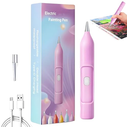 Stylo peinture en strass électrique pour vos soirées de loisirs créatifs cosy