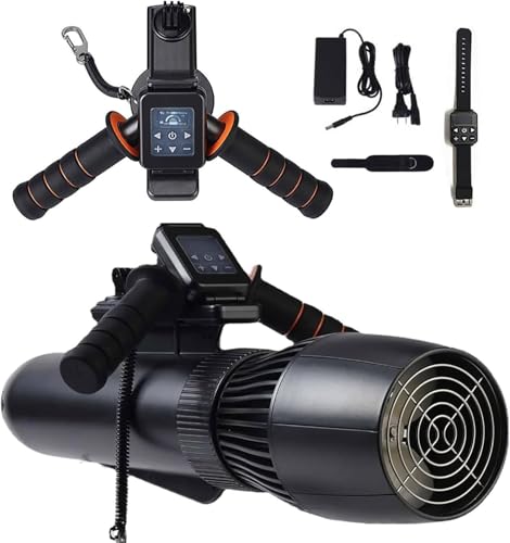 Patinete submarino de 500 W, 50 minutos de duración, 10 000 mAh, para buceo, 10 km/h, tabla de paddle surf, motor SUP, para piscina, buceo, para niños y adultos.
