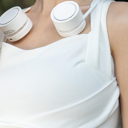 Reducción de calor inmediata con ventilador de cuello USB portátil 4