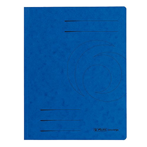 Porte-documents Herlitz A4 3 rabats élastiques Colorspan 25pcs
