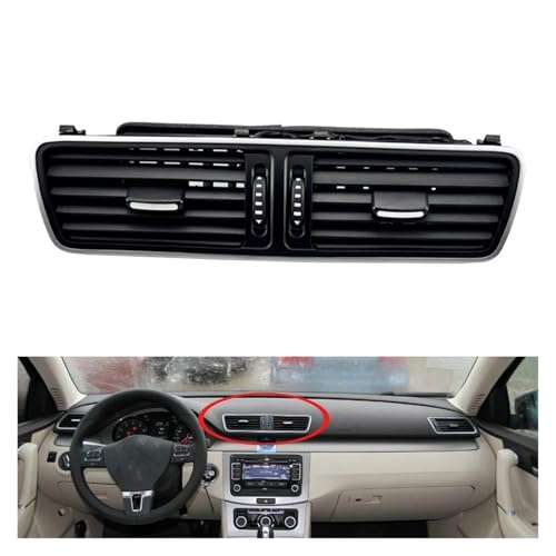 Sortie event climatisation Passat B6 B7 CC grille tableau bord LHD - 3