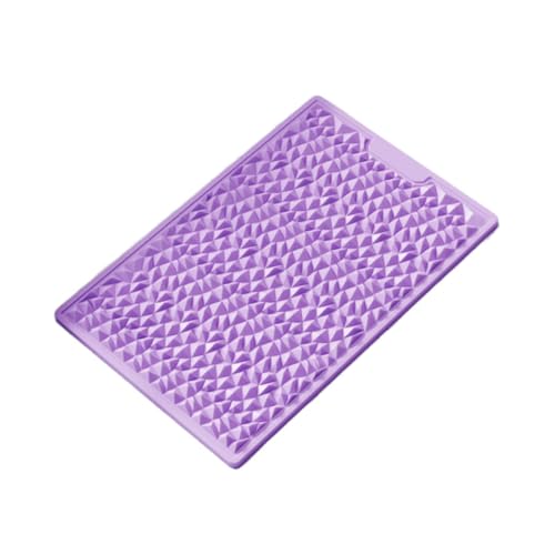 Tapis de massage des pieds Sharplace contre le stress, acupression violette pour relaxer