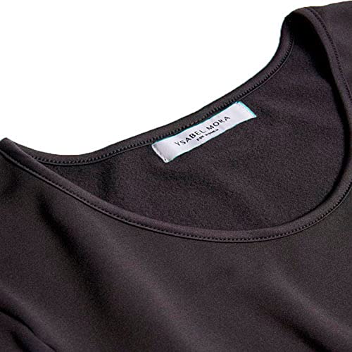 YSABEL MORA Camiseta Interior Térmica Manga Corta Hombre Retención de Calor Ideal Invierno Frío Interior Afelpado Composición 92% Poliéster 8% Elastano