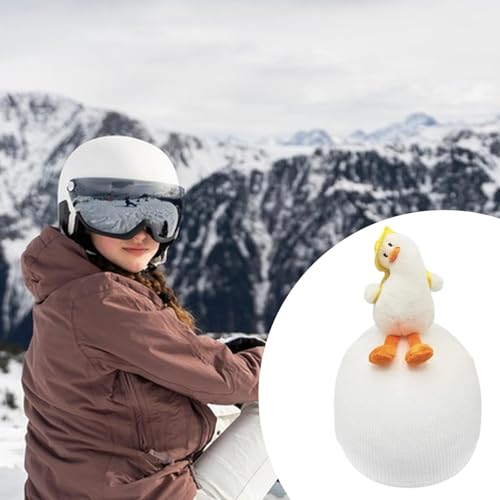 Funda para casco de esquí decorativa y cálida para tus vacaciones de invierno en la nieve 5