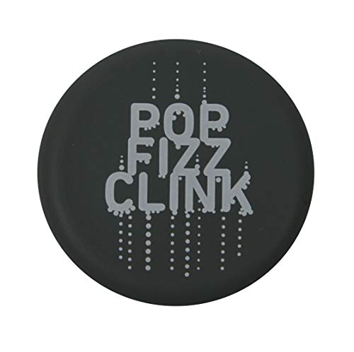 Capabunga Capabubbles Reusable Sparkling Wine Bottle Stopper, Set Of 1, Gray #TOP1