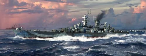 Trumpeter 1:700 USS Guam CB-2 Plastic Model Kit, Boat, Adults, Men, Boys (over 14), Unisex, Men's Department