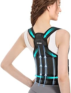 Back Brace and Posture Corrector for Women and Men, Back Straightener Posture Corrector, Scoliosis and Hunchback Correction, Back Pain, Spine Corrector, Support, Adjustable Posture Trainer (Medium)