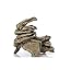 biOrb Aquarium Décor Seahorse Set of 3 - Ceramic, Metallic Black