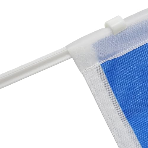 Image of Israel Car Flag 18'' x 12'' - Israeli - Jewish Car flags 30 x 45cm - Banner 18x12 INCHES PLASTIC STICK - AZ FLAG