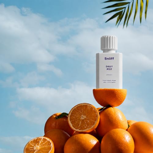 Image of Daily Rizz 50ml Unisex Eau De Parfum | Long Lasting Luxury Perfume | Citrus, Musk & Amber Fragrance | Premium EDP Spray