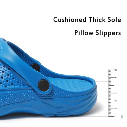 Image of INMINPIN Mens Womens Garden Clogs Shoes Beach Slippers Pool Water Sandals with Comfortable Arch Support Insole