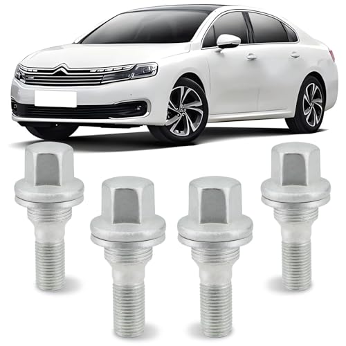 Juego pernos y tuercas rueda coche para Peugeot 207 2006-2016 y Peugeot 308 repuestos 5