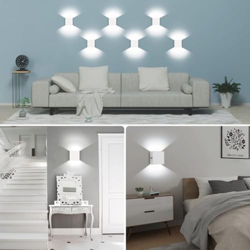 Aplique de pared LED para escaleras y balcones con carga USB 6