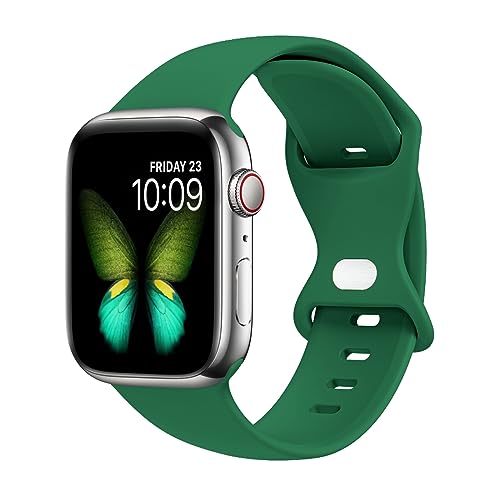 Tighesen Sport Bands Compatible with Apple Watch Band Ultra 2/Ultra SE Series 9/8/7/6/5/4/3/2/1 38mm...