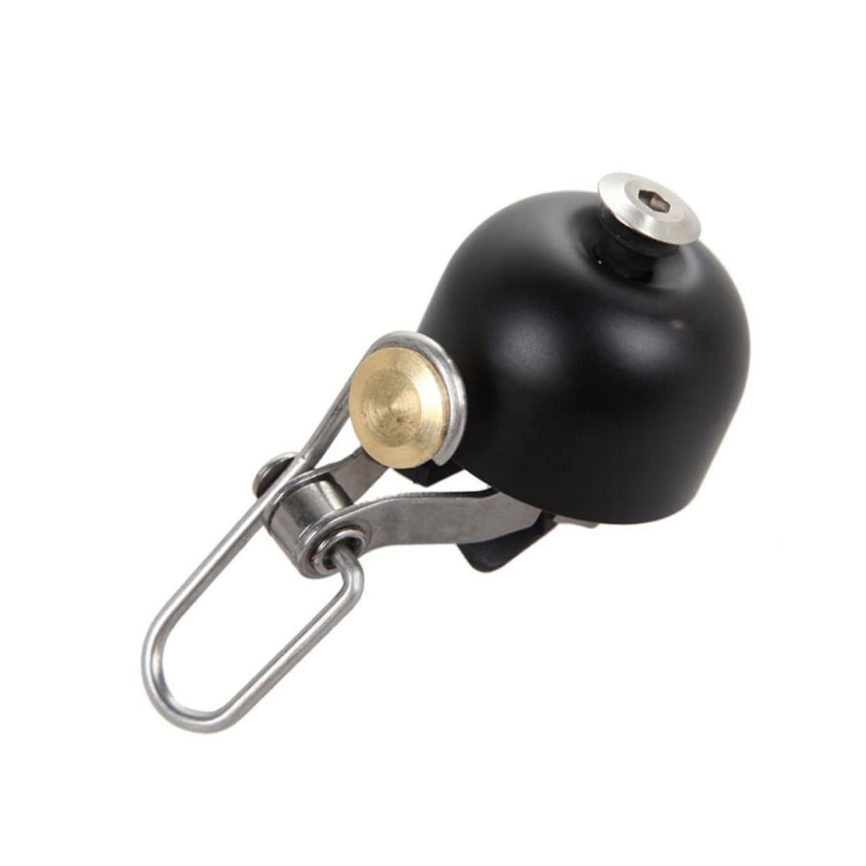 POPETPOP Glocke Fahrradklingel Kupfer ich Erwachsene Schild Black