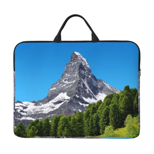 Housse ordinateur 14 pouces au motif lever de soleil pour le bureau, les cours et les voyages