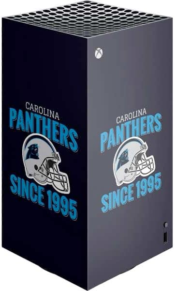Skinit Decal Gaming Skin Compatible with Xbox Series X Digital Edition Console - Officially Licensed NFL Carolina Panthers Large Logo Design