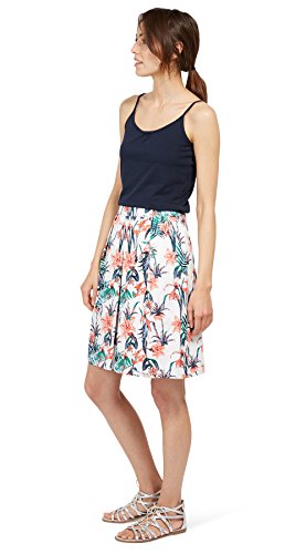 Tom Tailor Feminine Summer Skirt Gonna, Bianco