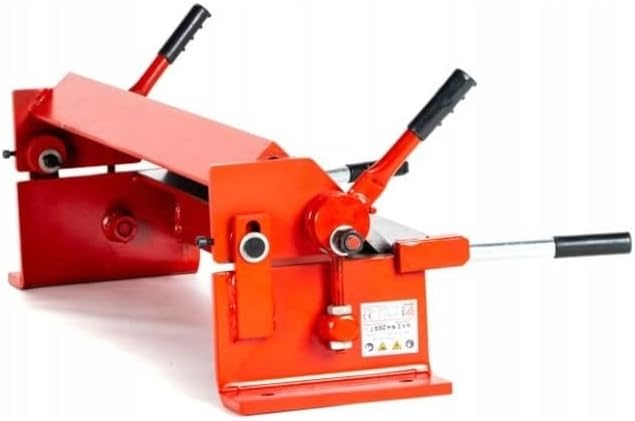 Holzmann AKM610ECO Manual Sheet Metal Bender, side view showing clamping
