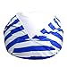 Lukeight Inner Liner for Bean Bag Chair Cover, Bean Bag Replacement Cover for Bean Bag Chair Easy Cleaning (No Beans) - X-Large/White