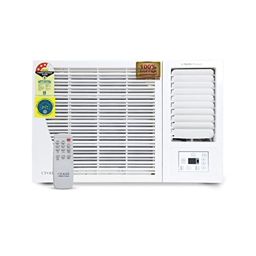 Image of Croma 1.5 Ton 3 Star Window AC (Copper Condenser, 2022 Model, CRLAWA0183T9402, White)