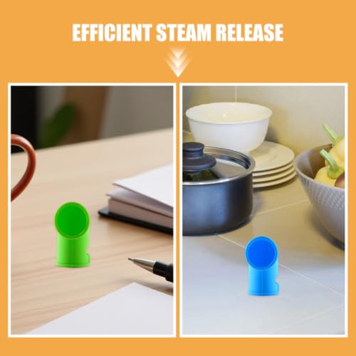 PRETYZOOM 6pcs Diverteres de Vapor para Olla a Presión de Silicona miniatura 7