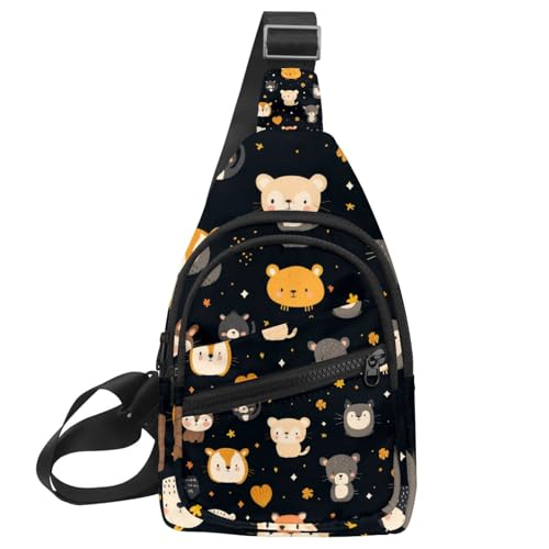 Sac à dos à bandoulière étoiles pour course à pied et randonnée