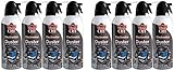 Falcon Dust-Off Electronics Compressed Gas Duster 10 oz (4 Pack) [New Improved Version] (10 oz (8 Pack) (2-Unit))