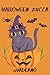 Halloween Zucca Quaderno: Quaderno a righe 6 "x 9", regalo di compleanno, Taccuino per Halloween |Gatto |Zucca |Gatto per halloween |Appunti