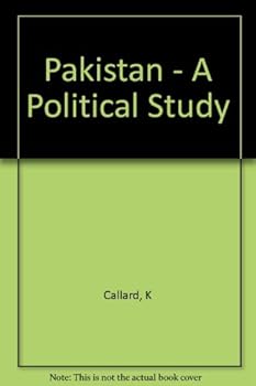 Hardcover Pakistan, a political study Book