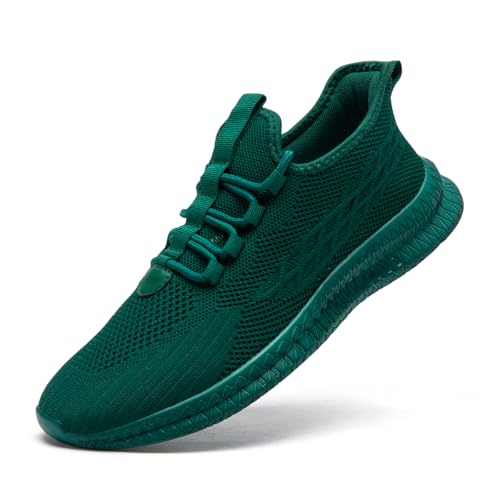 Image of DLWKIPV Womens Walking Running Shoes Tennis Slip On Sneakers Gym Workout Sport Lightweight Breathable Mesh Comfortable Casual
