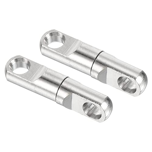 PATIKIL Fishing Heavy Swivel, 10Pcs 264lb Copper Bearing Wind on Terminal Tackle for Big Game Fishing Silver