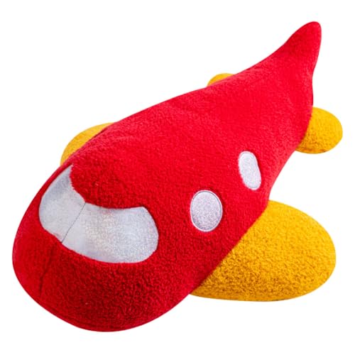 LOGOFUN Plane Plush Pillow Airplane Throw Pillow Plane Stuffed Cushion for for Birthday Bedtime Home Office Living Room Decor - 58CM