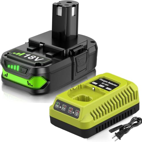 Image of POWTREE Replacement for 18V NIMH Battery and P117 Charger