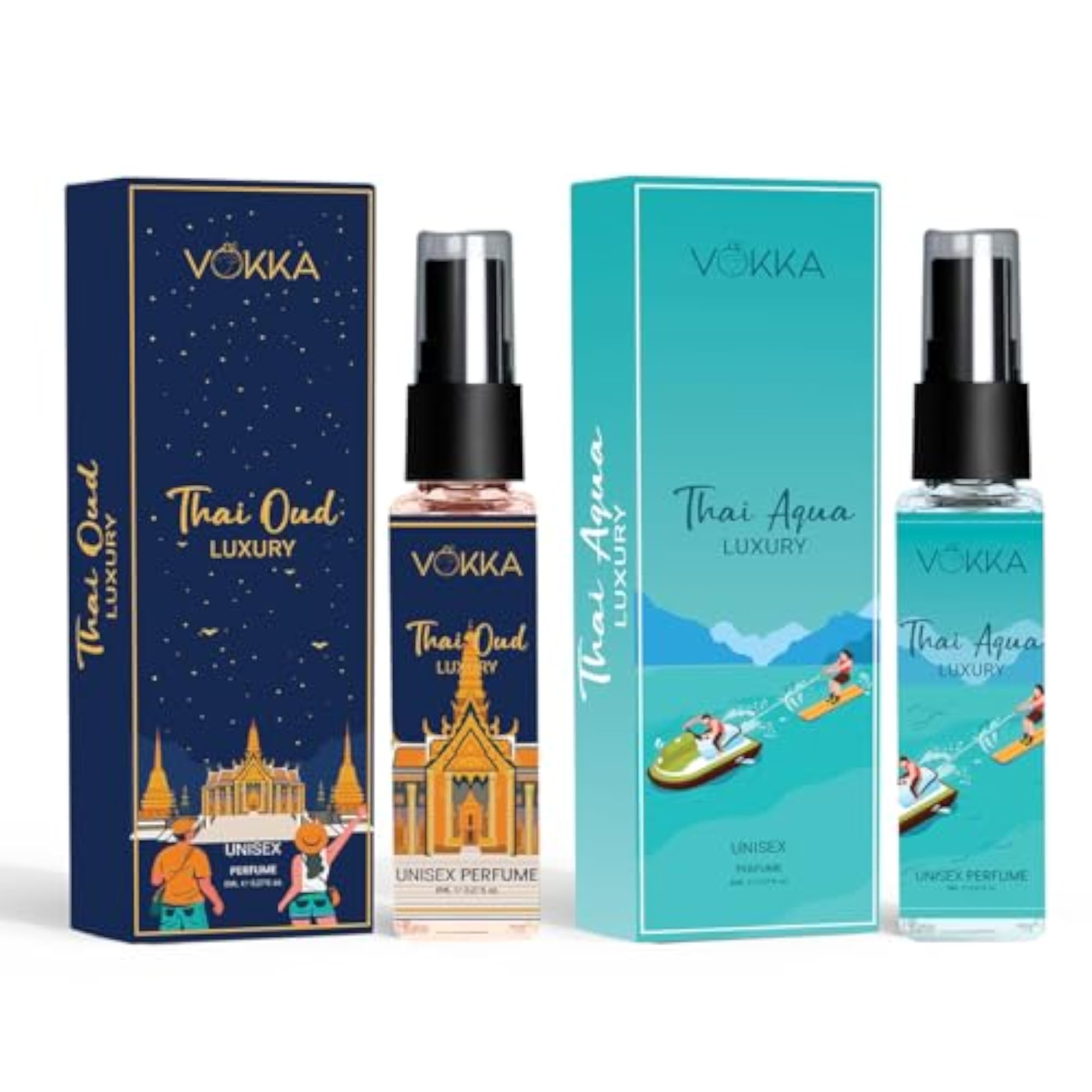 Pocket Perfume Thai Oud & Thai Aqua, 16 ml