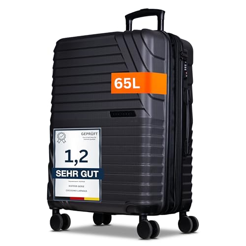 Cocoono Hartschalenkoffer Mittelgroß – 65L - 75L Volumen...