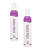 Dliplus Espuma Cabello Xtra Forte, Fijación 4, Pack de 2 Unidades