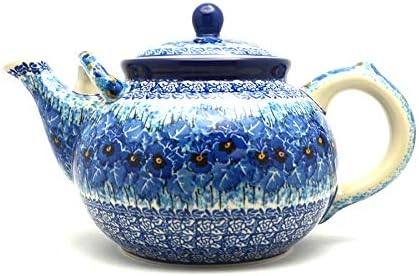 Polish Pottery Teapot - 1 3/4 qt. - Unikat Signature - U3639
