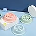XAGMODSHN Dog Slow Feeder Round Bowl Interactive Fun Shape Bowls Bloat Stop Choking for Small Dogs