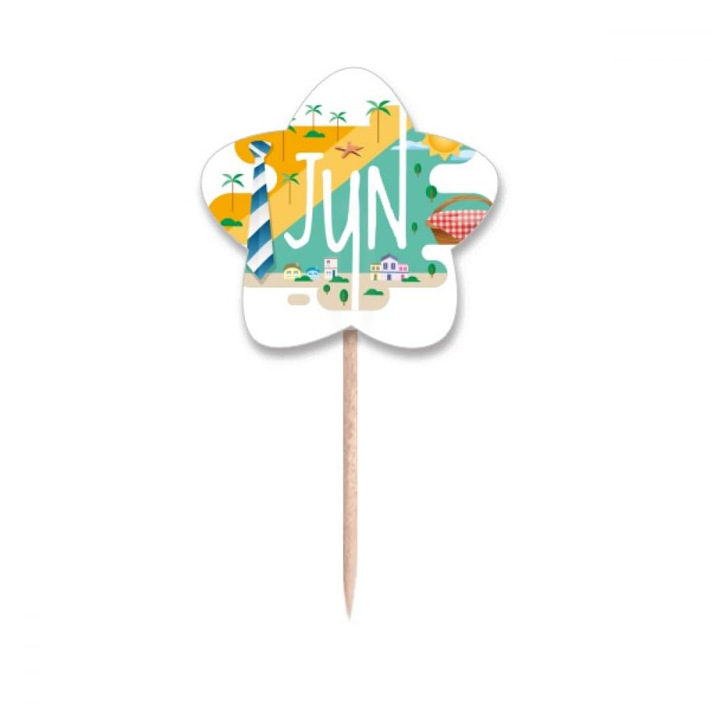 Cure-dents pour cupcakes de juin : la solution pour vos buffets de fête